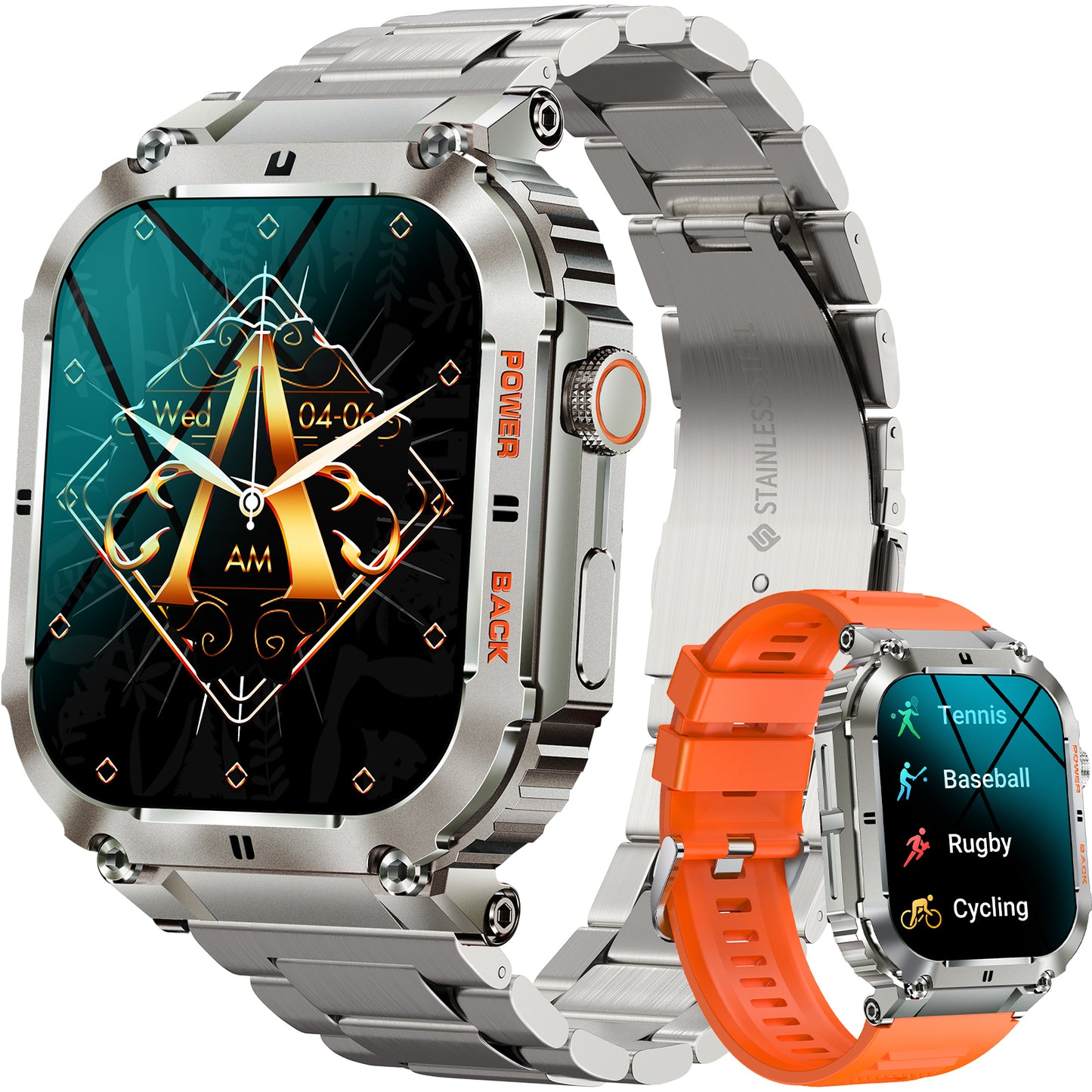 K291 Square Men Watch