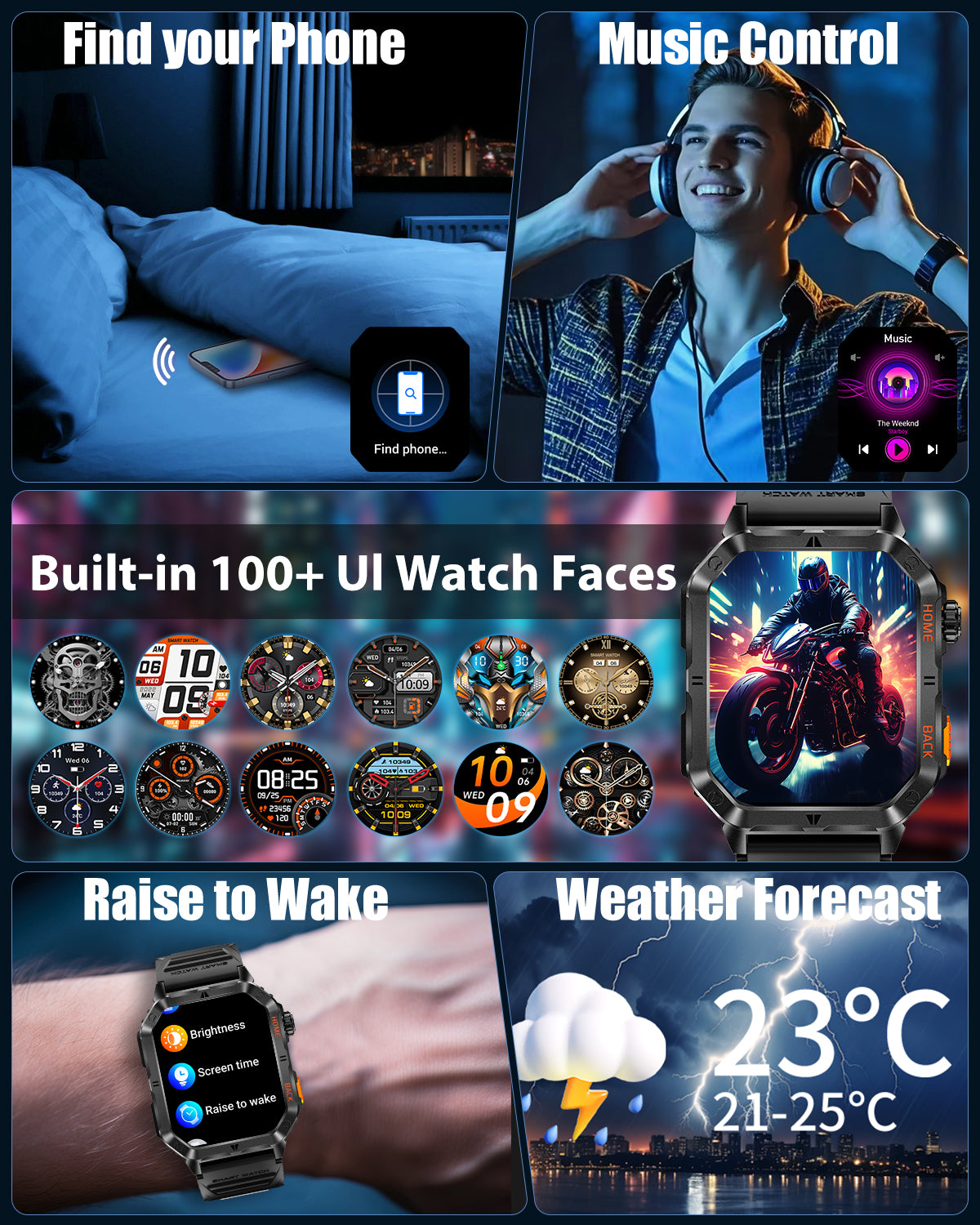K304 Smart watch for men