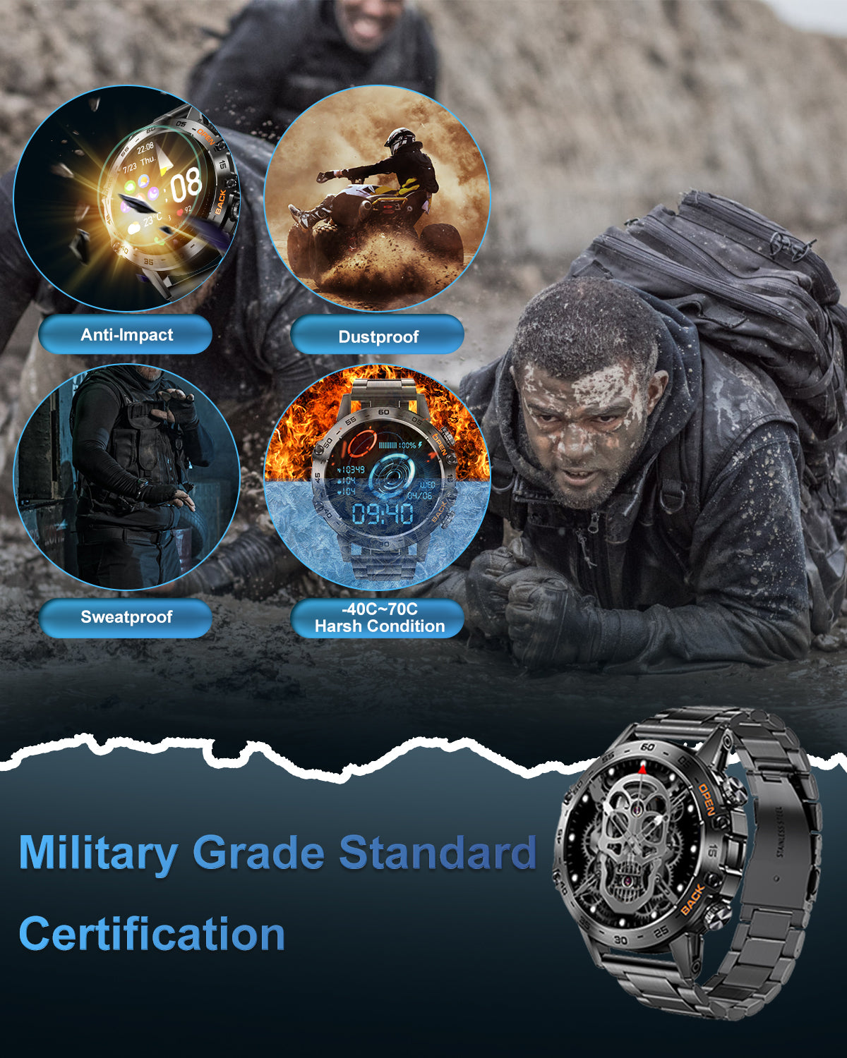 K290 Smart Wacthes for men