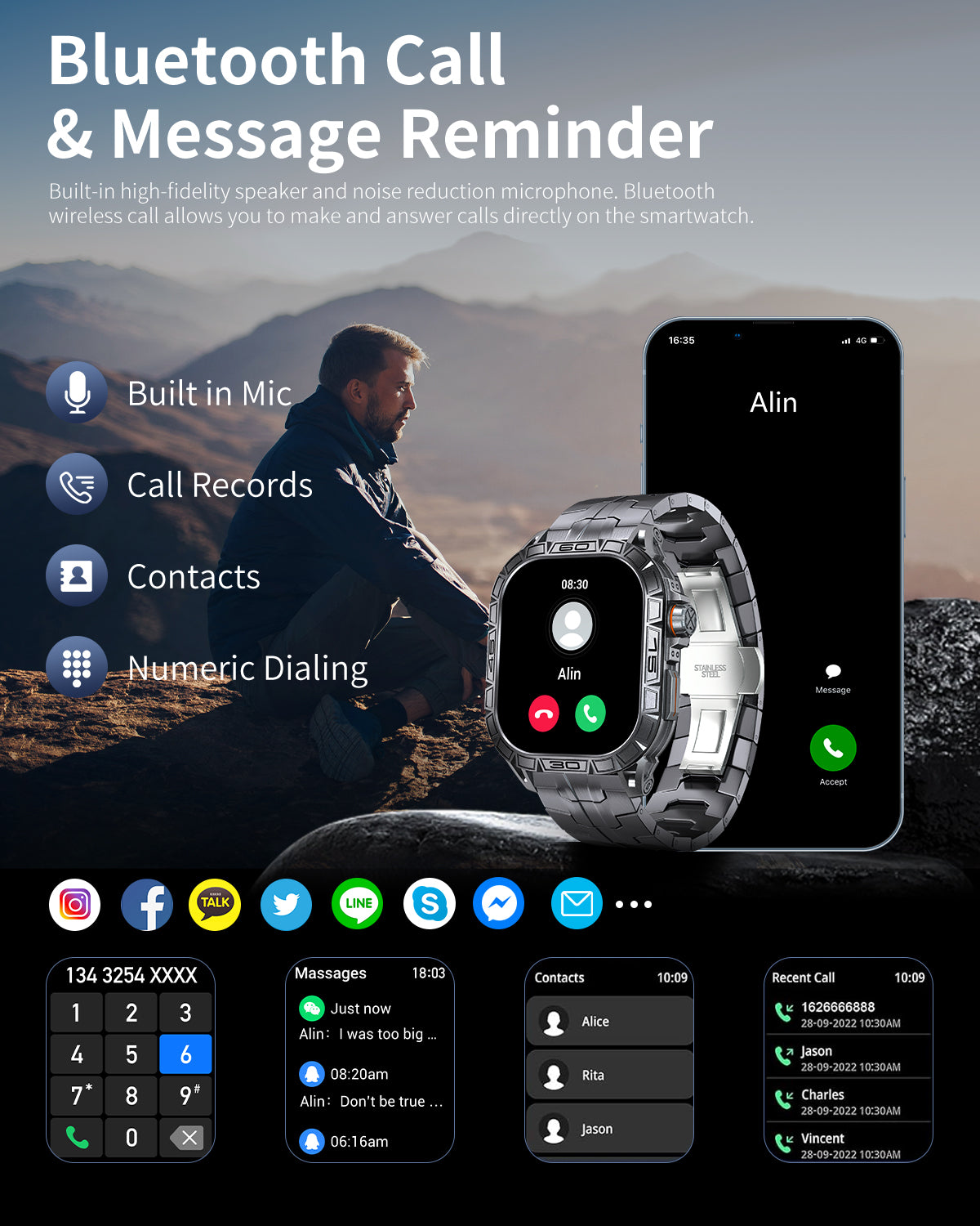 K296 AMOLED Smart Watch