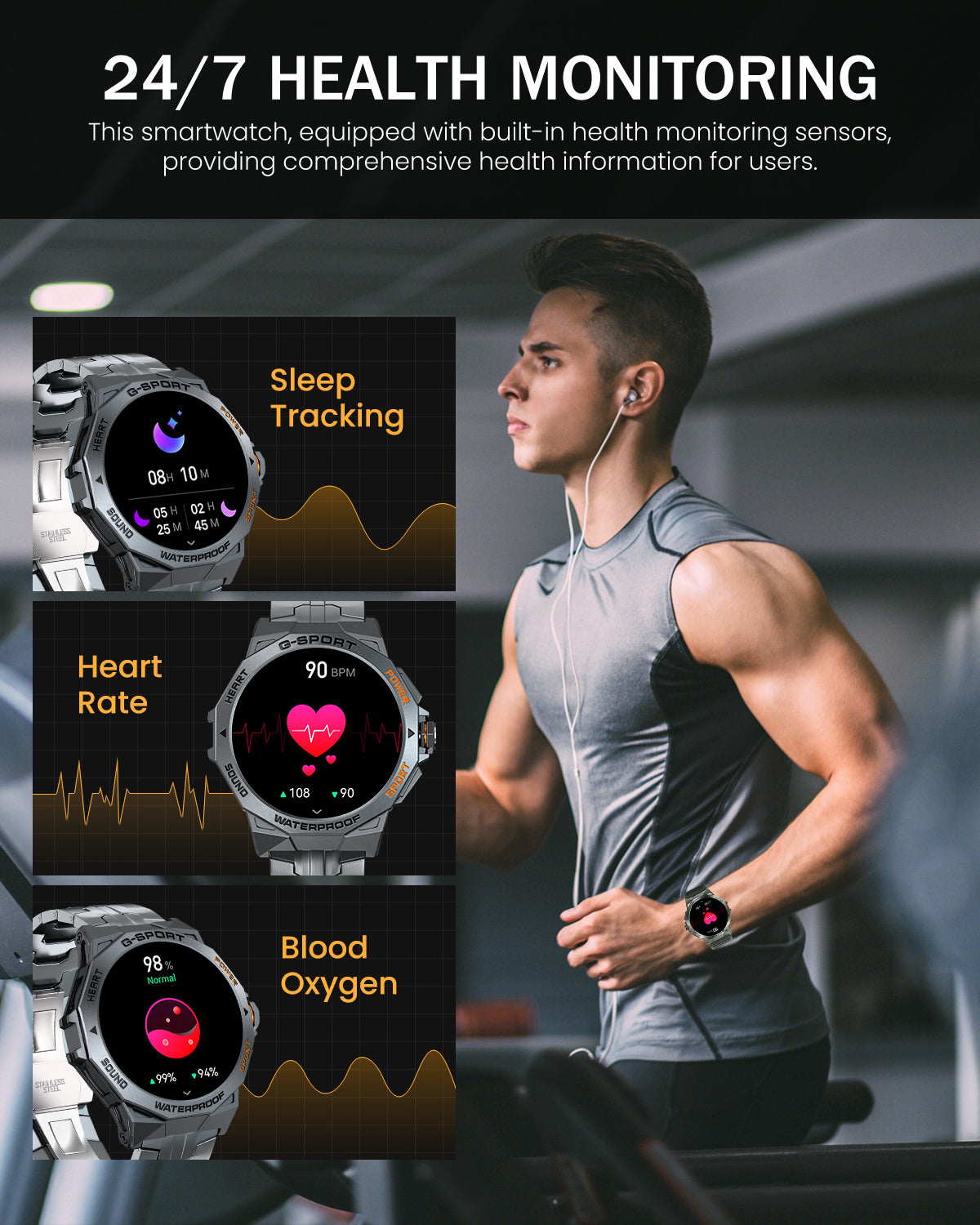 K295 Smart Watch for Men