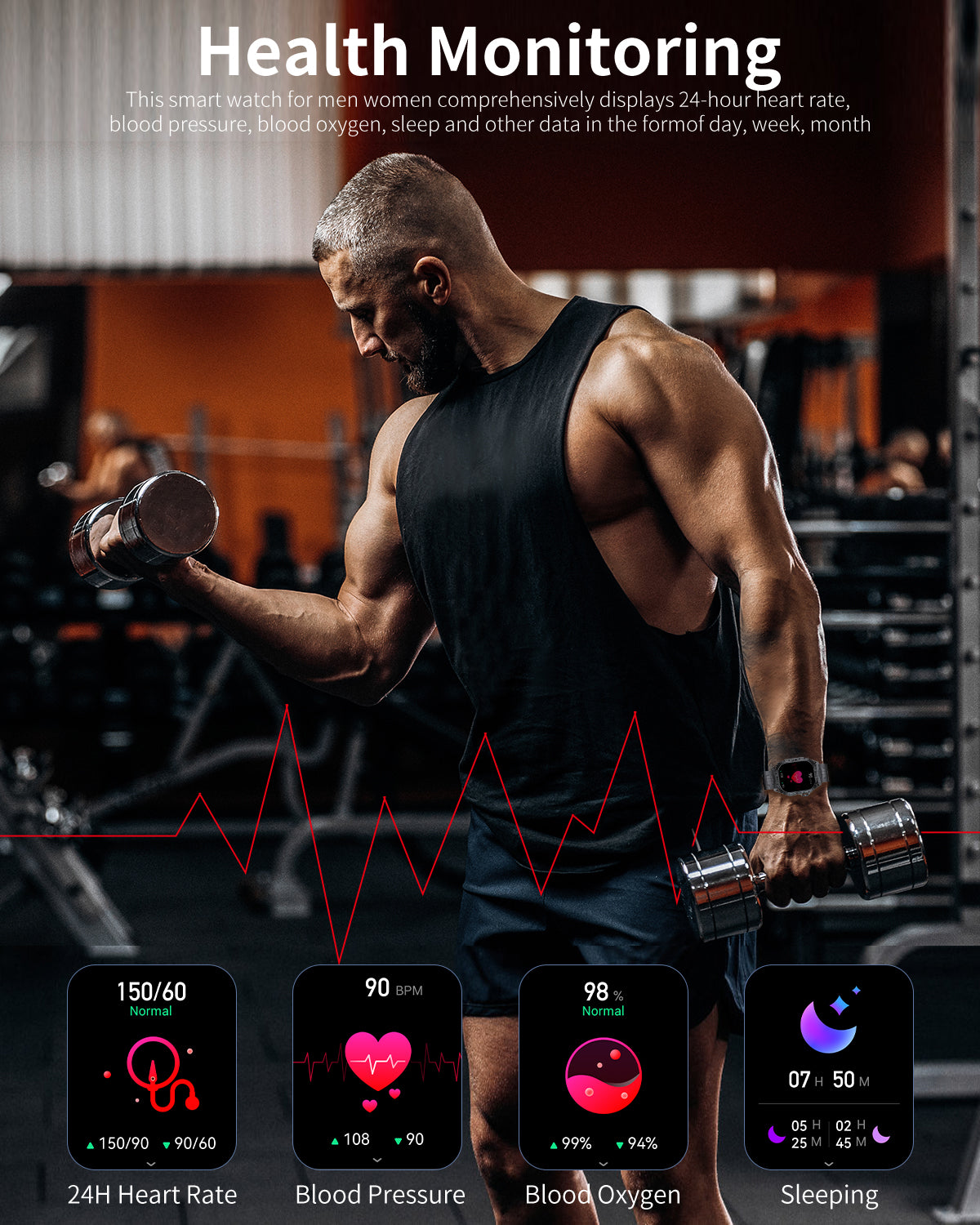 K296 AMOLED Smart Watch