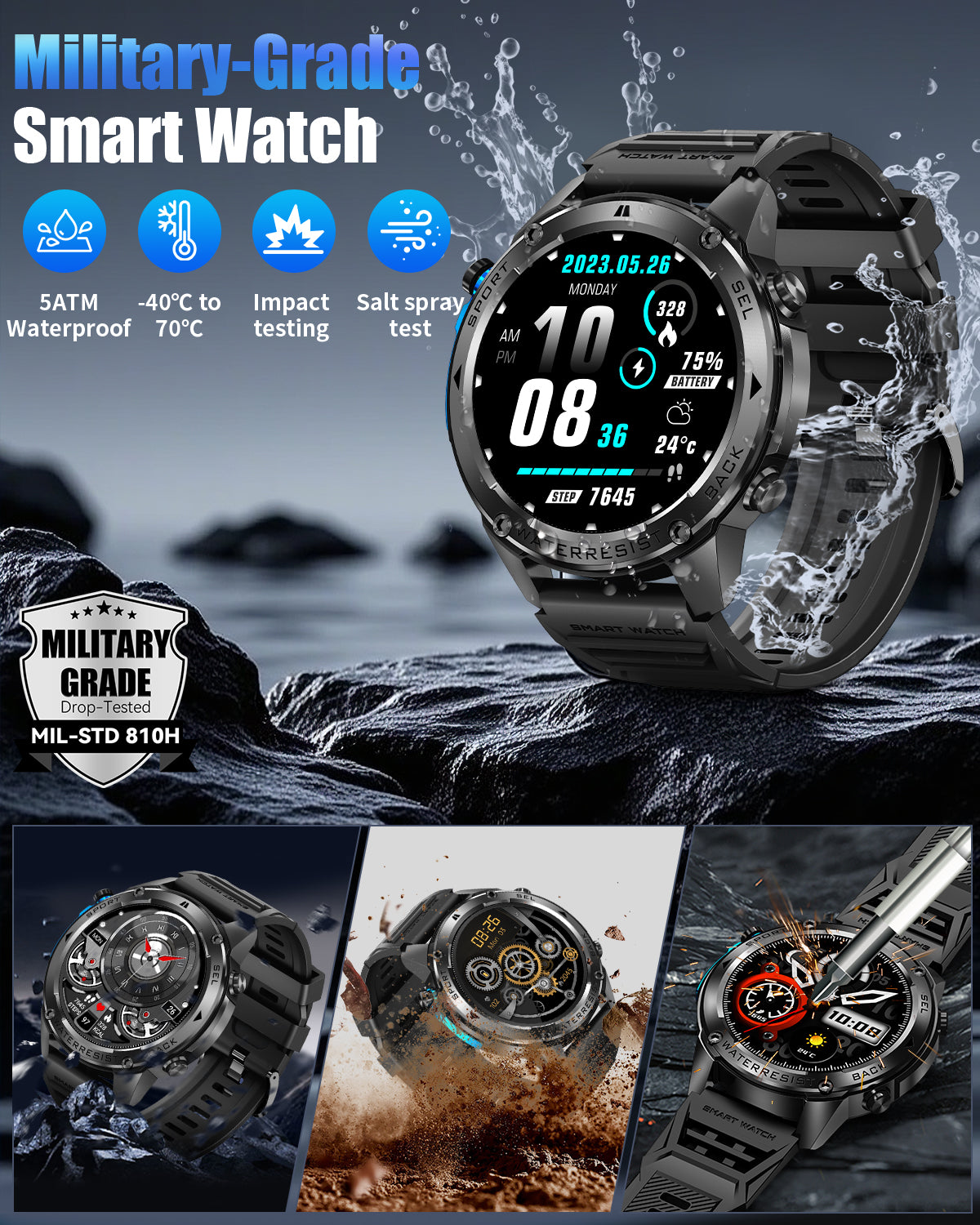 G66 Smart Watch with GPS