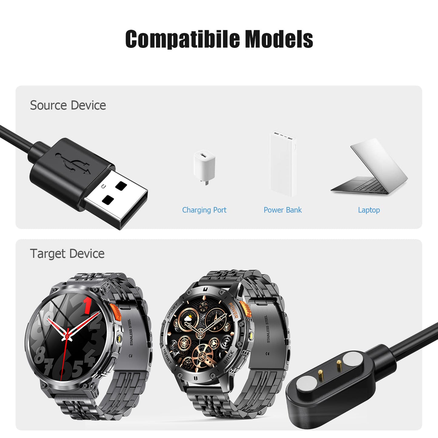 Smart Watch Charging Cable