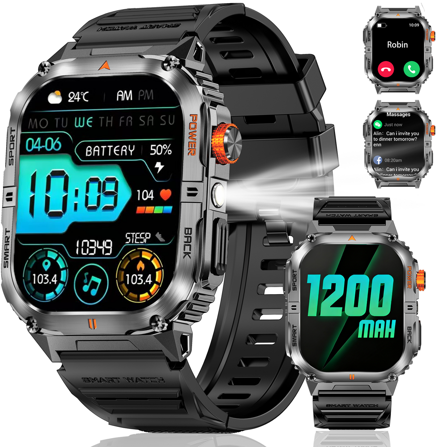 K304 Smart watch for men