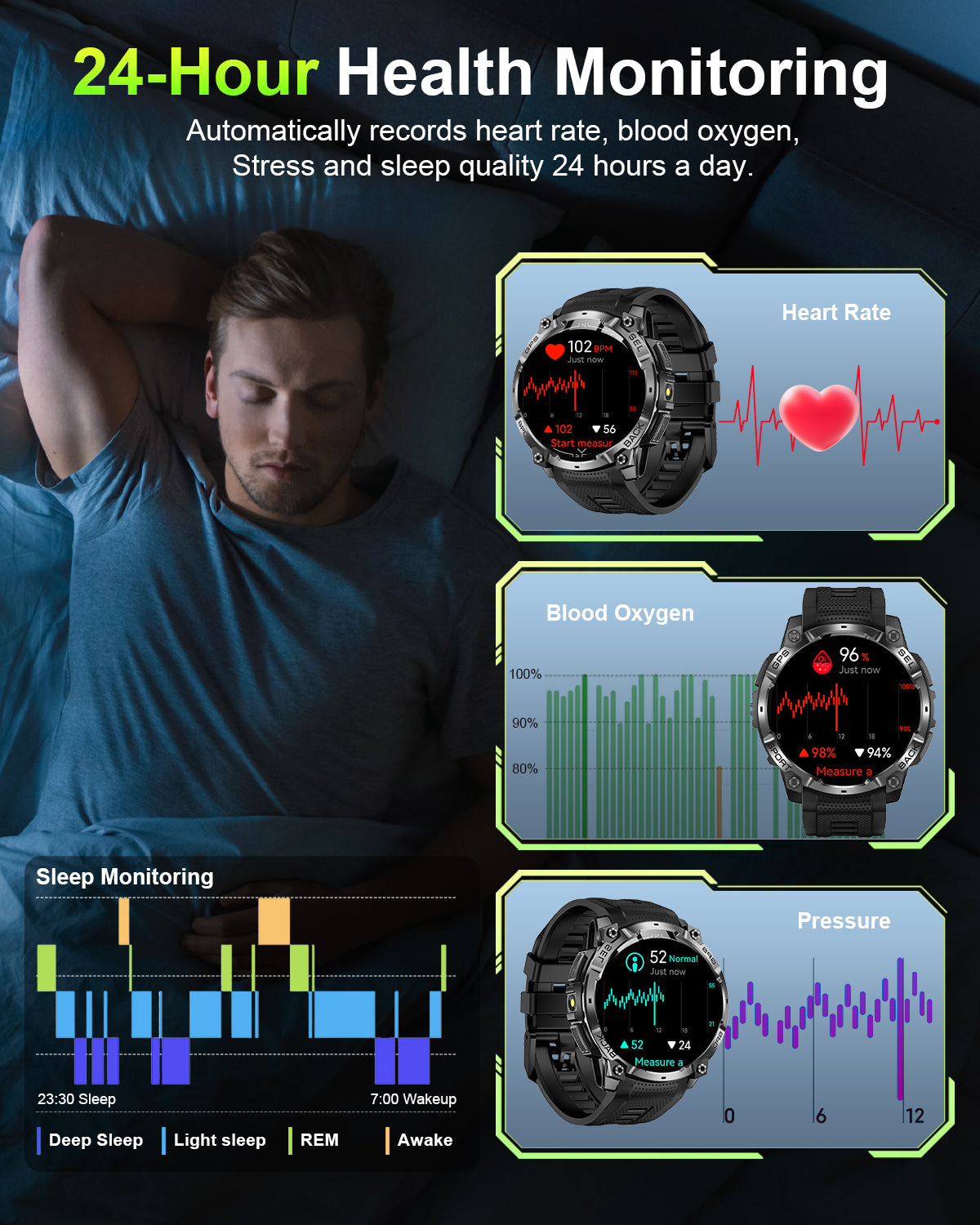 K306 GPS Smart watch for men