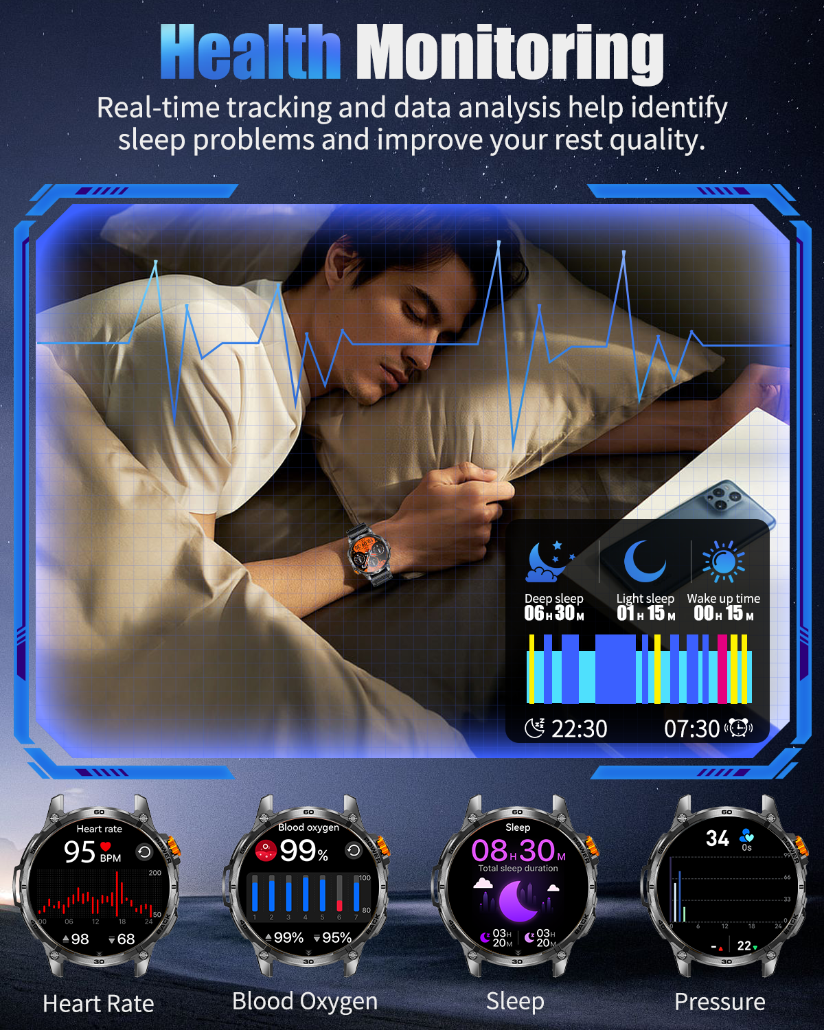 K302 Smart watch for men