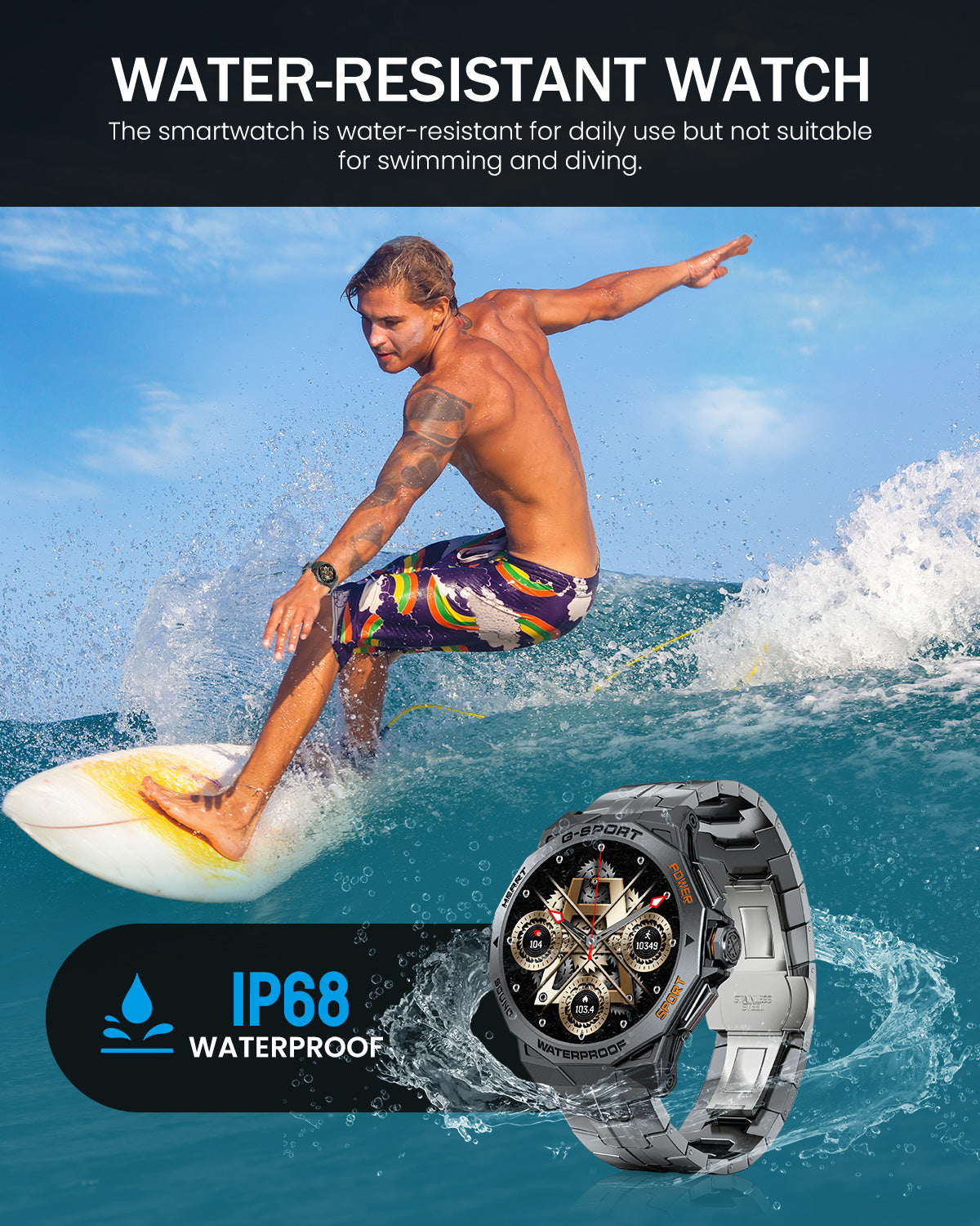 K295 Smart Watch for Men