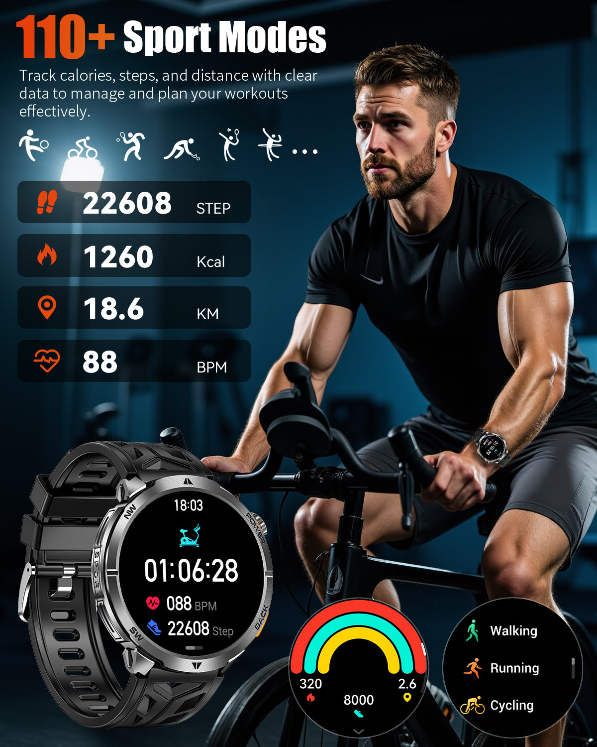 K303 Smart watch for men
