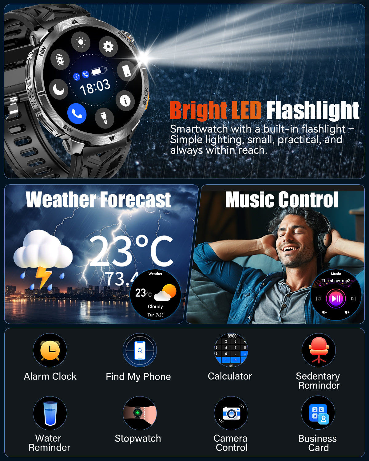 K303 Smart watch for men