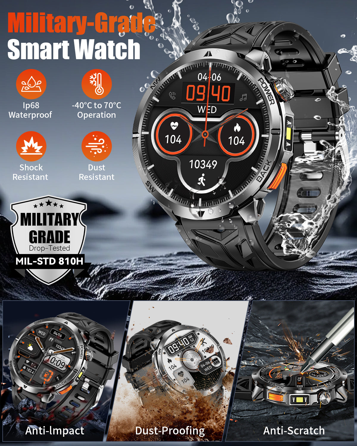 K303 Smart watch for men
